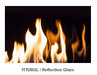 Valor Valor Reflective Glass Liner (H5 Series) - 1170RGL 1170RGL Fireplace Finished - Gas