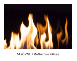 Valor Valor Reflective Glass Liner (H6 Series) - 1470RGL 1470RGL Fireplace Finished - Gas