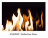 Valor Valor Reflective Glass Liner Panel (LX1 Pier Series) - 2100RGP 2100RGP Fireplace Accessories