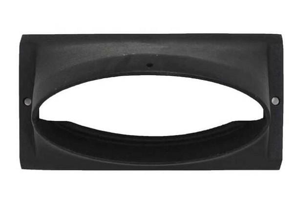 Vermont Castings Vermont Castings 8" Oval Flue Collar (Encore Wood Stove) Classic Black 0000555 Fireplace Venting