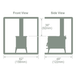 Vermont Castings Vermont Castings Aspen C3 Wood Stove 0002505 Fireplace Finished - Wood