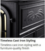 Vermont Castings Vermont Castings Aspen C3 Wood Stove 0002505 Fireplace Finished - Wood