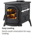Vermont Castings Vermont Castings Aspen C3 Wood Stove 0002505 Fireplace Finished - Wood