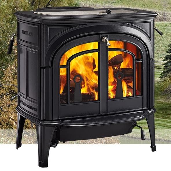 Vermont Castings Vermont Castings Dauntless Flexburn Wood Burning Stove Black 0002235 Fireplace Finished - Wood