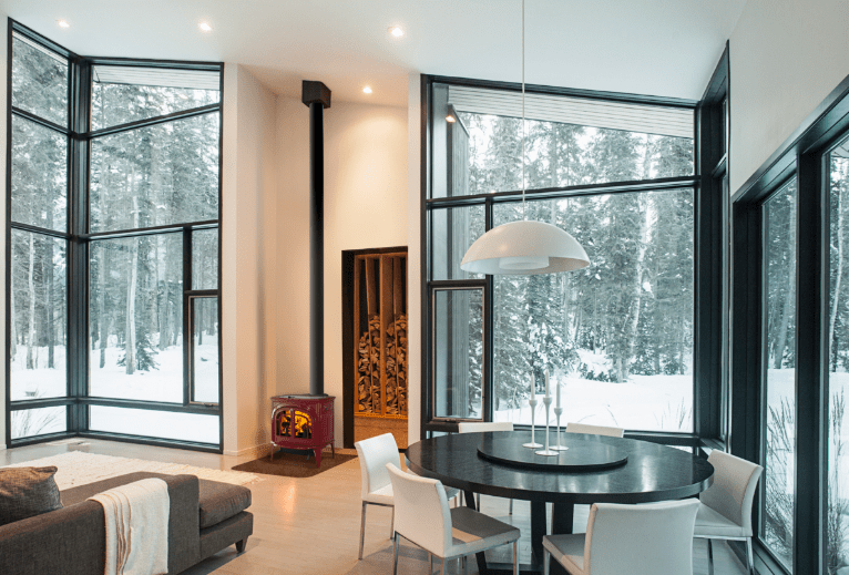 Vermont Castings Vermont Castings Dauntless Flexburn Wood Burning Stove Fireplace Finished - Wood