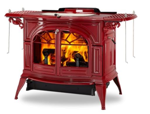 Vermont Castings Vermont Castings Defiant Wood Stove Bordeaux 1979-CAT-C Fireplace Finished - Wood