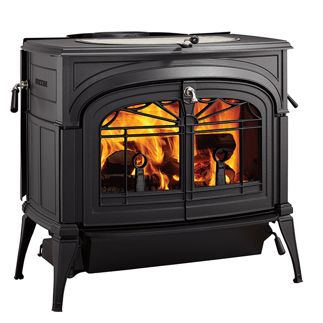 Vermont Castings Vermont Castings Encore Flexburn Wood Stove Black 2040-CAT-C Fireplace Finished - Wood