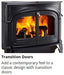 Vermont Castings Vermont Castings Encore Flexburn Wood Stove Fireplace Finished - Wood
