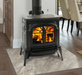 Vermont Castings Vermont Castings Intrepid Flexburn Wood Stove Black 0002115 Fireplace Finished - Wood