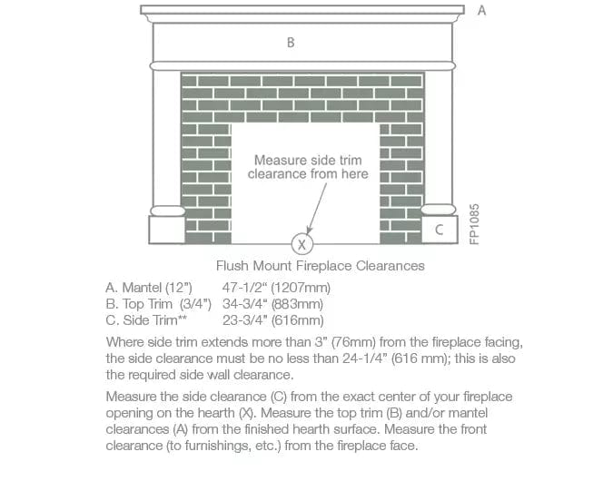 Vermont Castings Vermont Castings Montpelier II Wood Insert Fireplace Finished - Wood