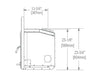 Vermont Castings Vermont Castings Montpelier II Wood Insert Fireplace Finished - Wood
