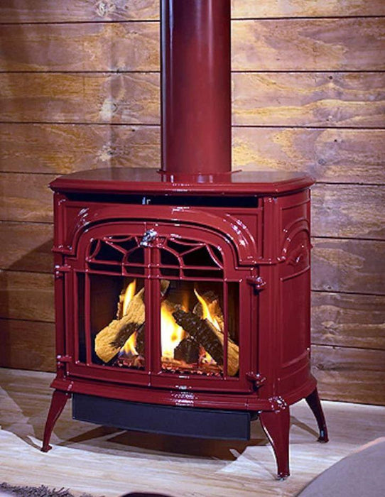 Vermont Castings Vermont Castings Stardance Direct Vent Gas Stove (IntelliFire ver.) Bordeaux SDDVT-IFT-BD Fireplace Finished - Gas