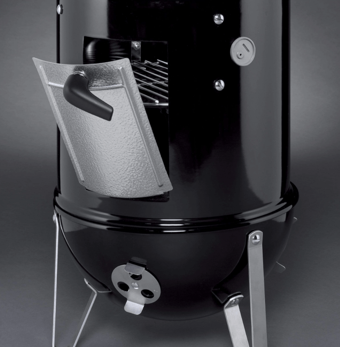 Weber Weber 14" Smokey Mountain Cooker 711001 Barbecue Finished - Charcoal 077924021206
