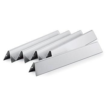 Weber Weber 17.5" Stainless-Steel Flavorizer Bars (5-Pack) for 300 Series front controls - 7620 7620 Barbecue Parts 077924023163