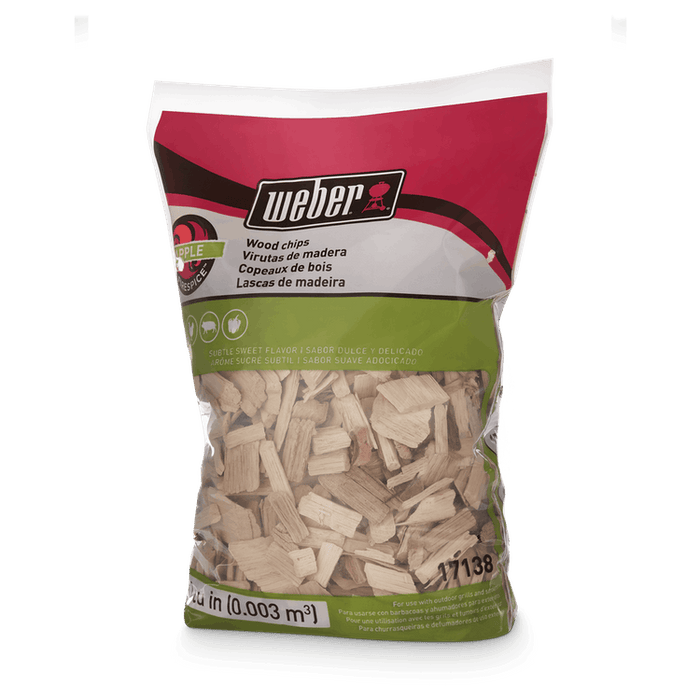 Weber Weber Apple Wood Chips (2 lb.) - 17138 17138 Barbecue Accessories 077924051470