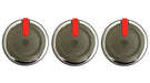 Weber Weber Control Knob (Set of 3) - 66047 66047 Barbecue Parts