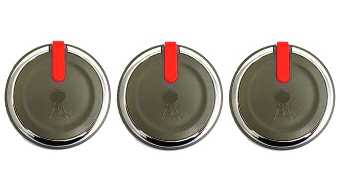 Weber Weber Control Knob (Set of 3) - 66047 66047 Barbecue Parts