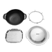 Weber WEBER CRAFTED Wok & Steamer Set - 7606 7606 Barbecue Accessories