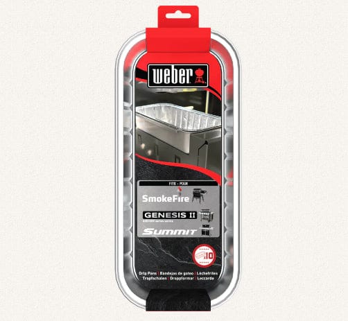 Weber Weber Drip Pans (Pellet / Summit Grills) - 6498 6498 Barbecue Accessories