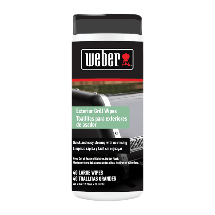 Weber Weber Exterior Grill Wipes (40CT) - 3401287 3401287 Barbecue Accessories