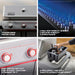 Weber Weber Genesis E-325W Titanium Edition Gas Grill Barbecue Finished - Gas