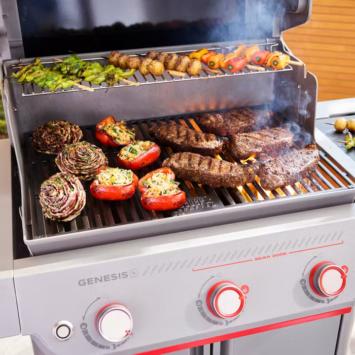 Weber Weber Genesis E-325W Titanium Edition Gas Grill Barbecue Finished - Gas