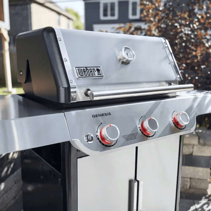 Weber Weber Genesis S-315 Gas Grill (Stainless Steel) Barbecue Finished - Gas