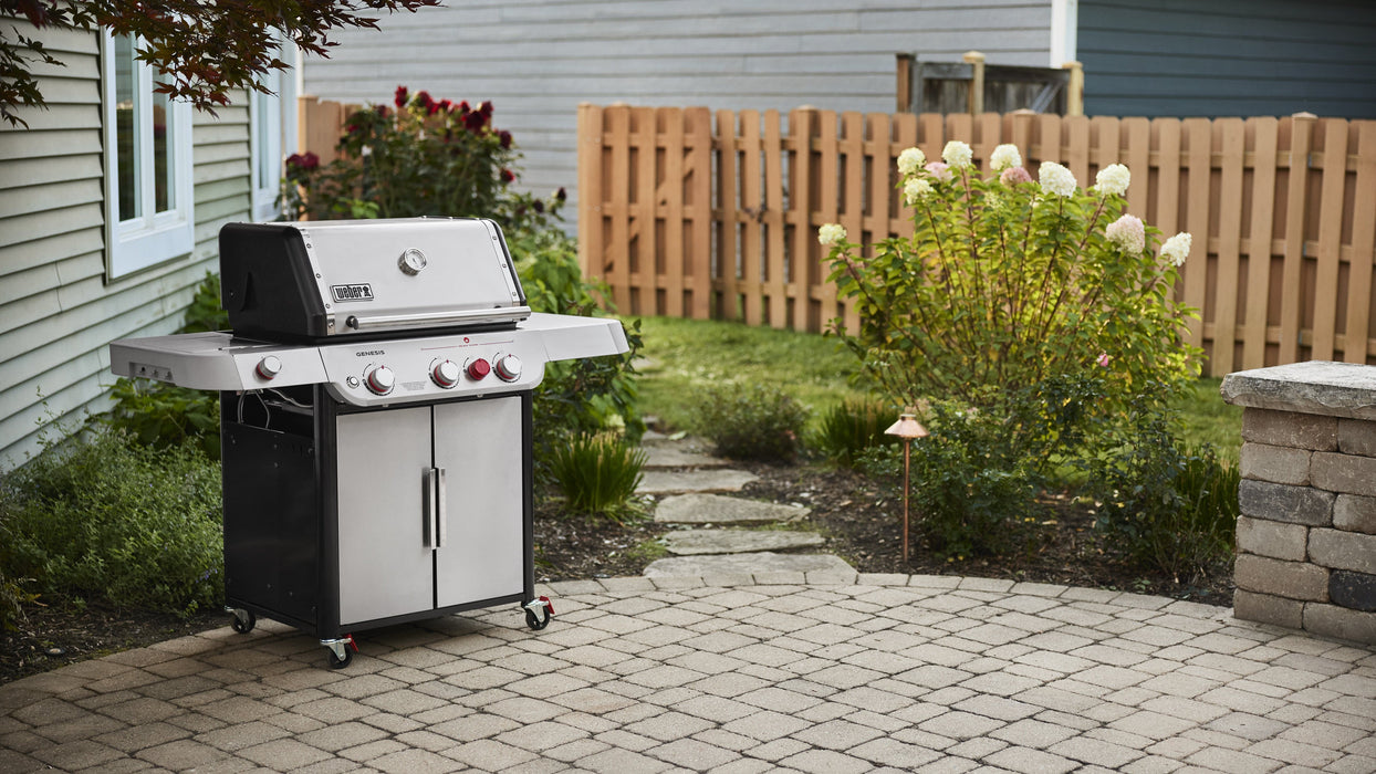Weber Weber Genesis S-335C Gas Grill (Stainless Steel) Barbecue Finished - Gas