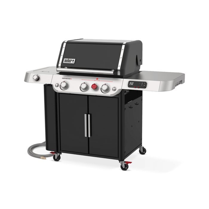 Weber Weber Genesis SE-EPX-335 Gas Grill (Black) Natural Gas 37813001 Barbecue Finished - Gas 077924175510