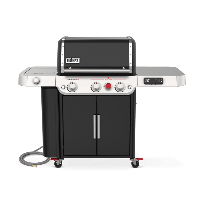 Weber Weber Genesis SE-EPX-335 Gas Grill (Black) Natural Gas 37813001 Barbecue Finished - Gas 077924175510