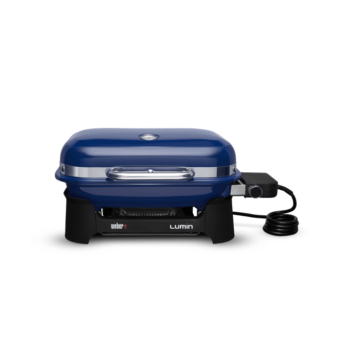 Weber Weber Lumin Compact Electric Grill Deep Ocean Blue 91300901 Barbecue Finished - Gas