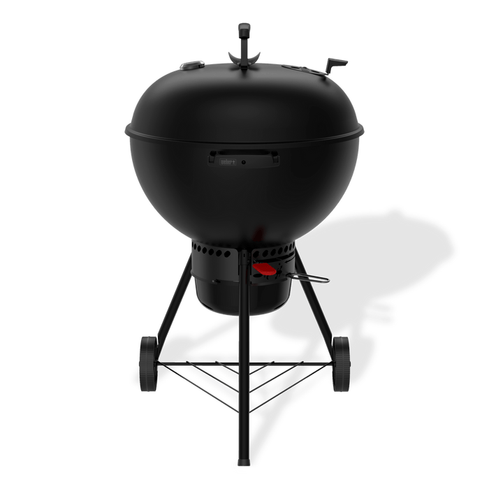 Weber Weber Original 22" Premium Kettle Charcoal Grill (Stealth) 1502254 Barbecue Finished - Charcoal