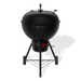 Weber Weber Original 22" Premium Kettle Charcoal Grill (Stealth) 1502254 Barbecue Finished - Charcoal