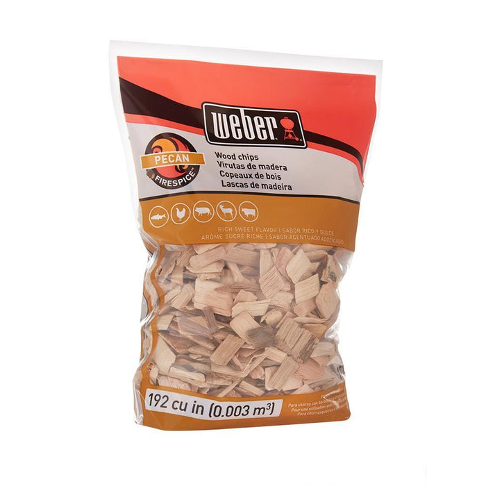 Weber Weber Pecan Wood Chips (2 lb.) - 17136 17136 Barbecue Accessories 077924051456