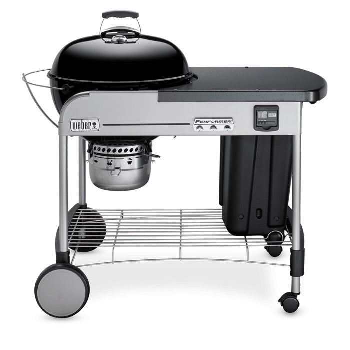 Weber Weber Performer Premium Charcoal Grill 22" Black 15401001 Barbecue Finished - Charcoal 077924032530