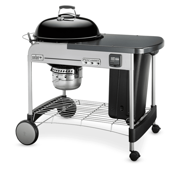 Weber Weber Performer Premium Charcoal Grill 22" Black 15401001 Barbecue Finished - Charcoal