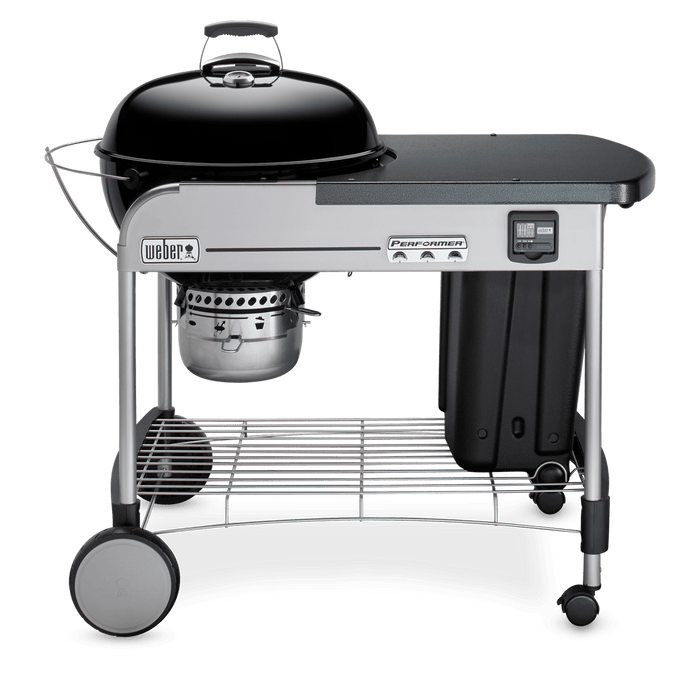 Weber Weber Performer Premium Charcoal Grill 22" Black 15401001 Barbecue Finished - Charcoal