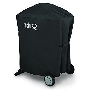 Weber Weber Premium Grill Cover (Q 100/1000 and Q 200/2000 grills with cart) 7113 7113 Barbecue Accessories 077924035487