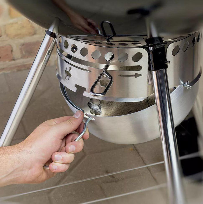 Weber Weber Premium Original 22" Kettle Charcoal Grill Barbecue Finished - Charcoal