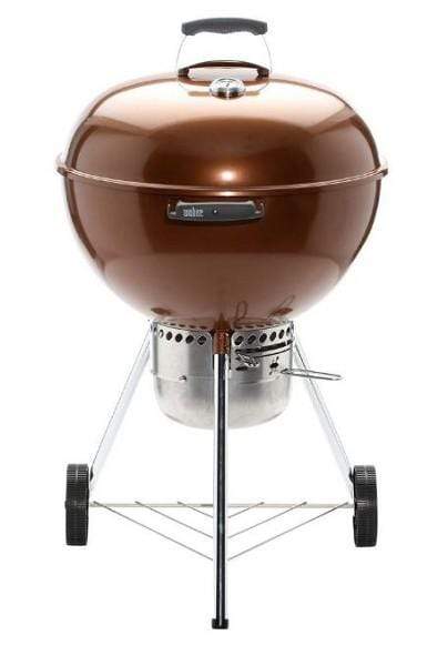 Weber Weber Premium Original 22" Kettle Charcoal Grill Copper 14402001 Barbecue Finished - Charcoal
