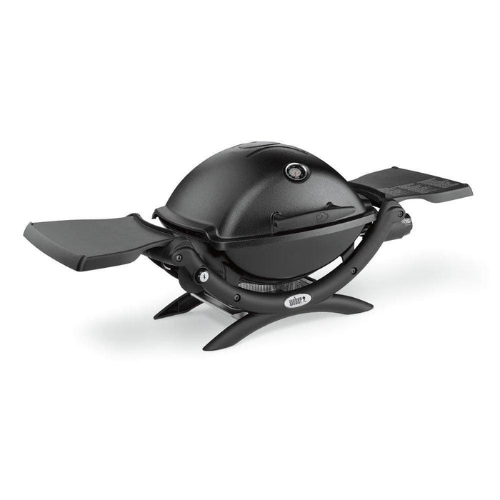 Weber Weber Q 1200 Portable Gas Grill Black 51010001 Barbecue Finished - Gas