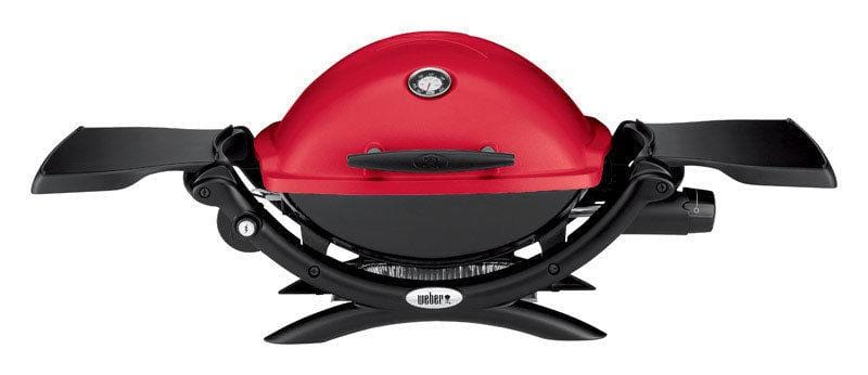 Weber Weber Q 1200 Portable Gas Grill Red 51040001 Barbecue Finished - Gas 077924030857