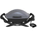 Weber Weber Q 1400 Electric Grill - Dark Gray 52020001 Barbecue Finished - Gas 077924024580