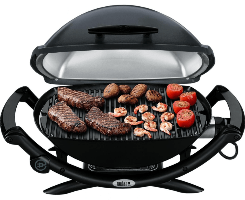 Weber Weber Q 2400 Electric Grill - Dark Gray 55020001 Barbecue Finished - Gas 077924023934