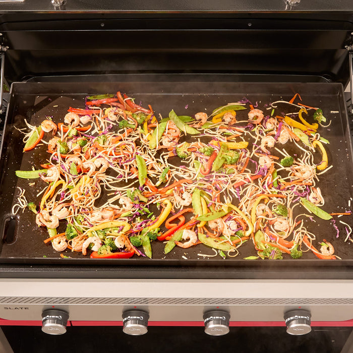 Weber Weber Slate 36" Rust-Resistant Griddle (Open Cart) Barbecue Finished - Griddle