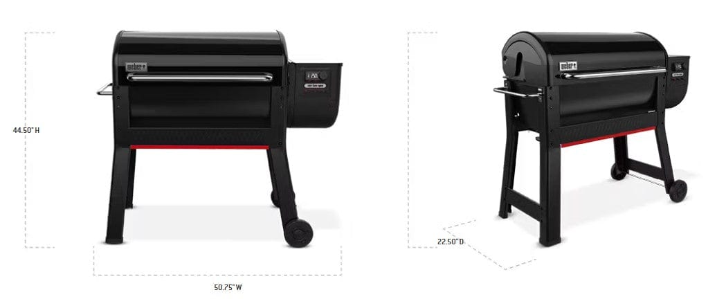 Weber Weber Smoque XL 34 Pellet Grill 1500771 Barbecue Finished - Pellet