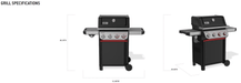 Weber Weber Spirit E-435 Gas Grill Barbecue Finished - Gas