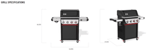 Weber Weber Spirit EP-435 Gas Grill Barbecue Finished - Gas