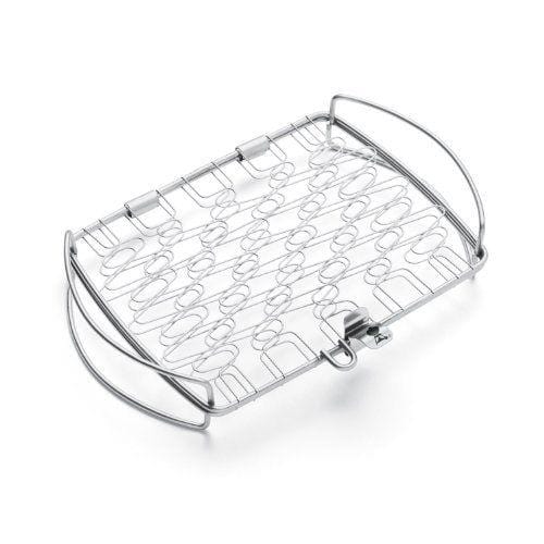 Weber Weber Stainless Steel Grilling Basket 6470 Barbecue Accessories 077924011139