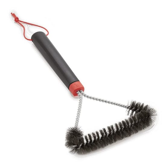 Weber Weber Three-Sided Brush (12") - 6277 6277 Barbecue Accessories